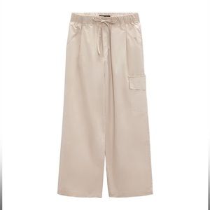 Zara Wide Parachute Cargo Pant
